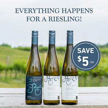 From the Beamsville Bench, shop award winning Thirty Bench wines online today.